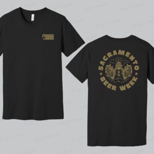 Sacramento Beer Week Logo Tee